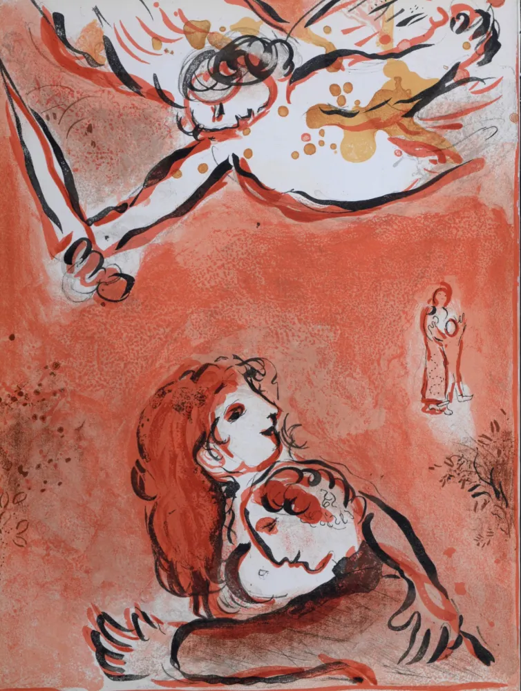 Lithografie Chagall - La Vierge d'Israël, 1960