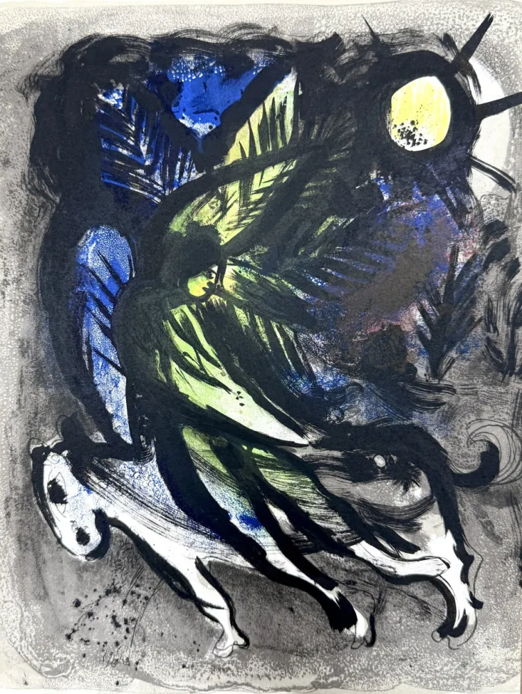 Lithografie Chagall - L’Ange