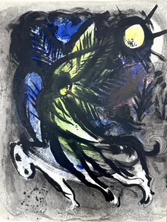 Lithografie Chagall - L’Ange