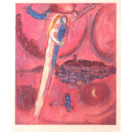 Lithografie Chagall - Le Cantique des Cantiques