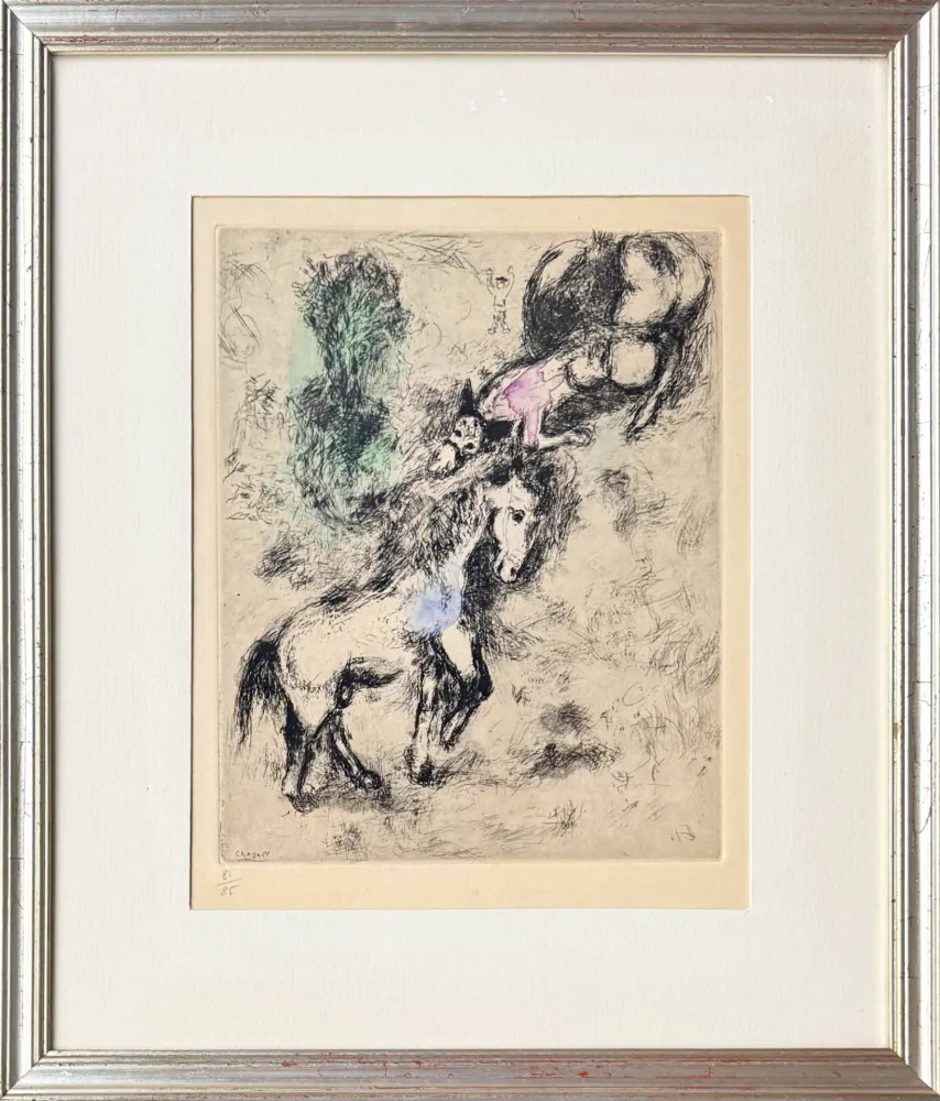 Ets Chagall - Le Cheval et l'Âne (The Horse and the Donkey)