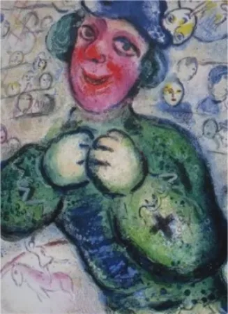 Lithografie Chagall - Le Cirque, planche 16