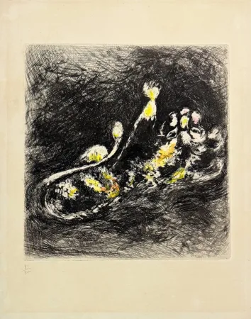 Ets Chagall - Le lion et le moucheron