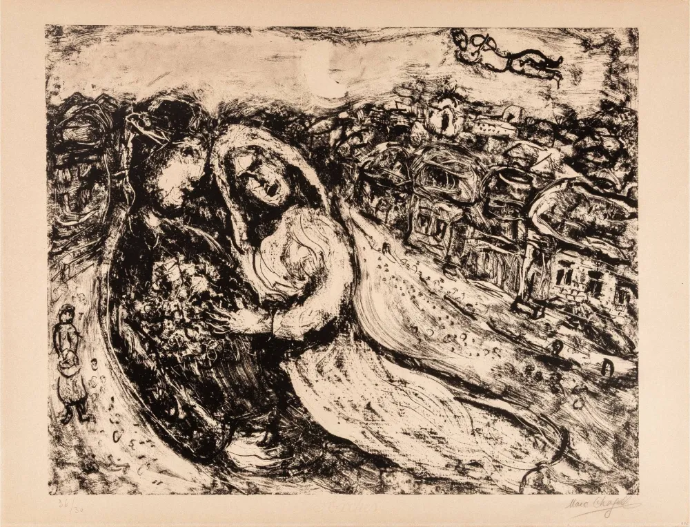 Lithografie Chagall - Le Mariage (The Marriage)