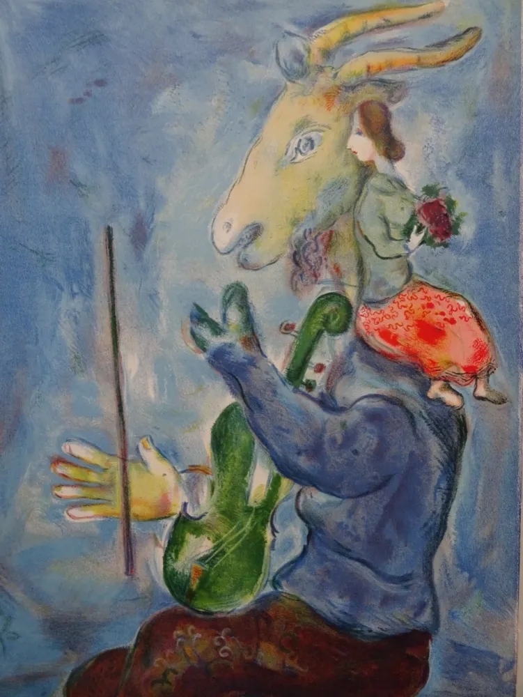 Lithografie Chagall - Le Printemps