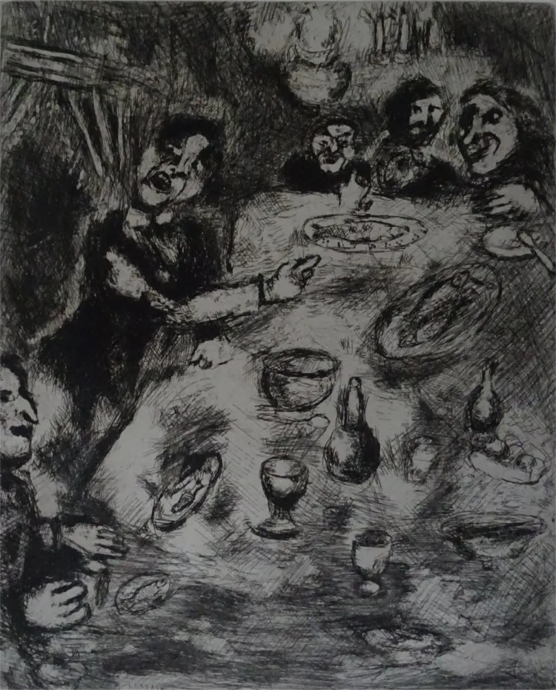 Ets Chagall - Le Rieur et les Poissons