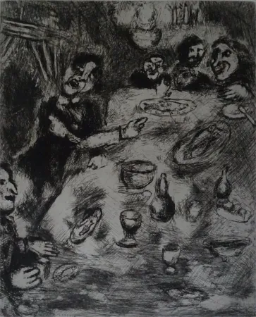 Ets Chagall - Le Rieur et les Poissons
