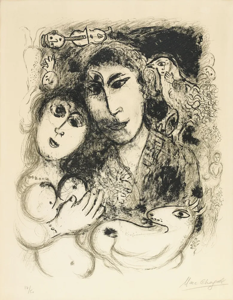 Lithografie Chagall - Le sortilege