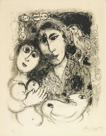 Lithografie Chagall - Le sortilege
