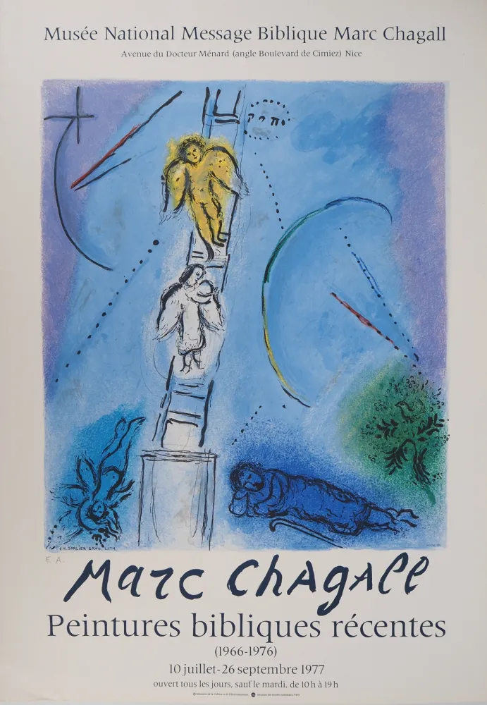 Geïllustreerd Boek Chagall - L'échelle céleste de Jacob