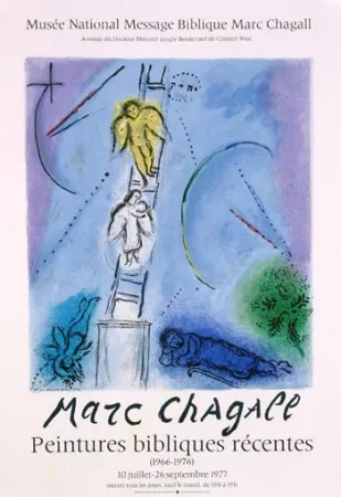 Lithografie Chagall - L'Echelle de Jacob