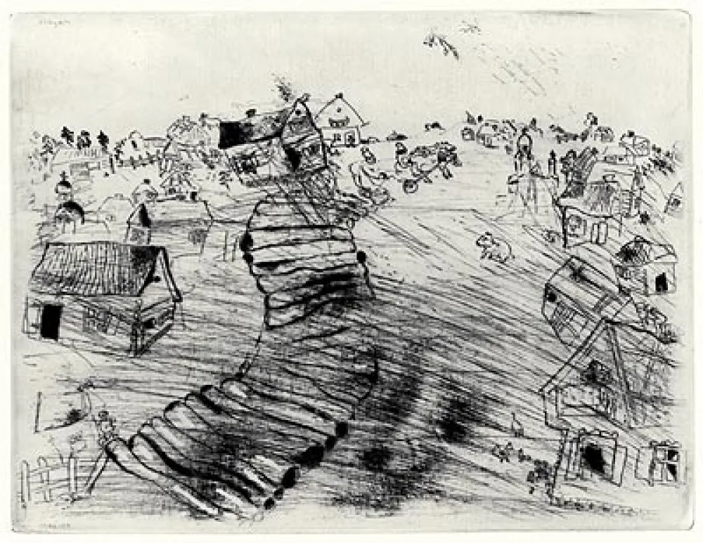 Ets Chagall - Les Ames Mortes