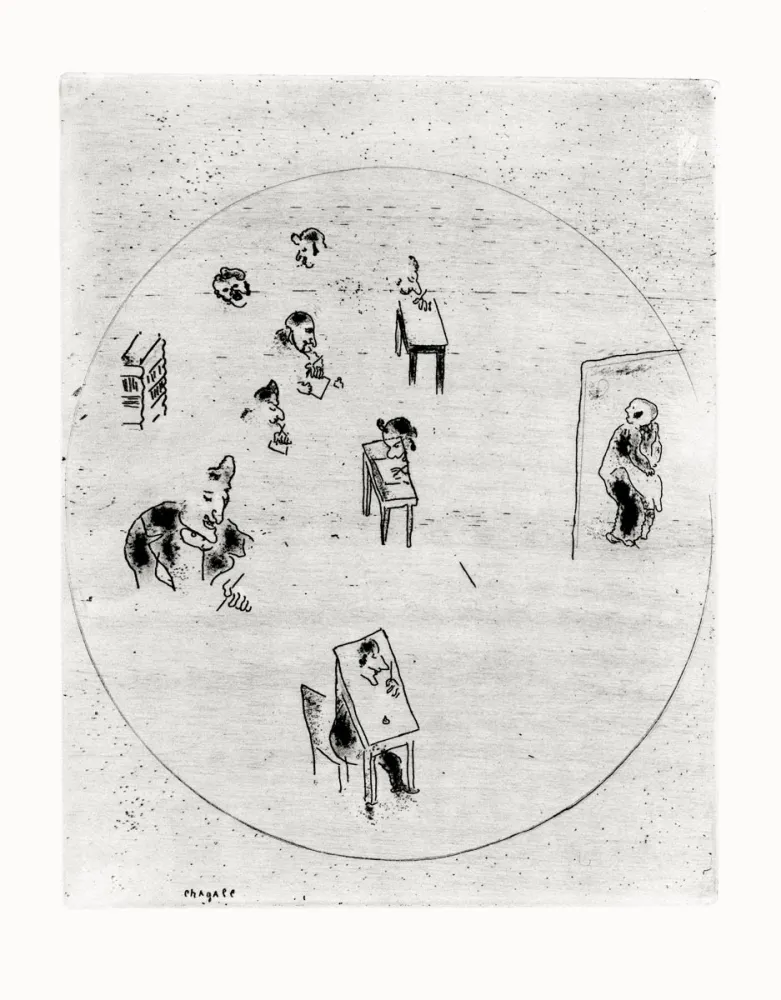 Ets Chagall - Les Ames Mortes