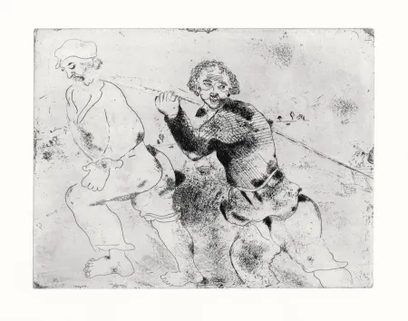 Ets Chagall - Les Ames Mortes