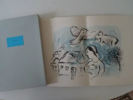 Lithografie Chagall - Les Chemins d'Amitie