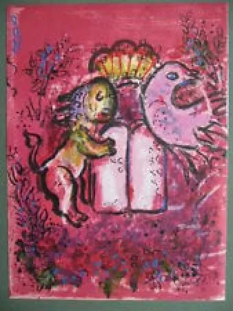 Lithografie Chagall - Lion de Juda