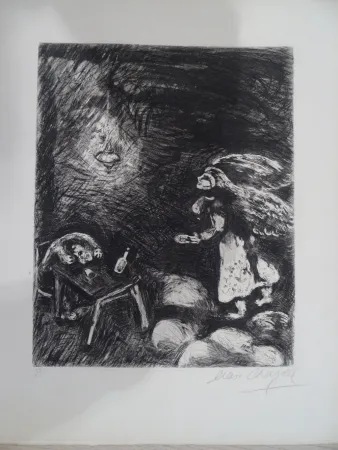 Ets Chagall - L'Ivrogne et sa Femme