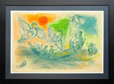 Lithografie Chagall - L'Odyssée, Planche XIX