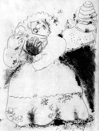Ets Chagall - Madame Korobotchka