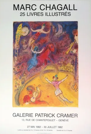 Geïllustreerd Boek Chagall - Marc Chagall: 25 livres illustrés - Le cirque