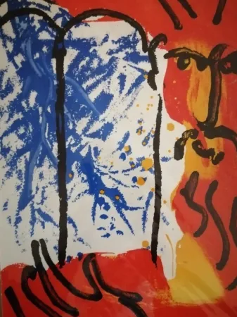 Lithografie Chagall - Moise