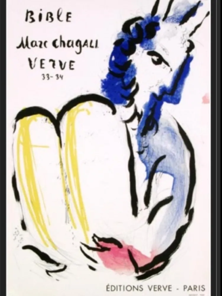 Lithografie Chagall - MOISE EDITION VERVE