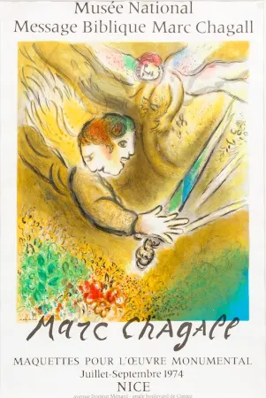 Lithografie Chagall - Musée National, 1974