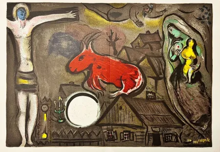 Lithografie Chagall - Nativité