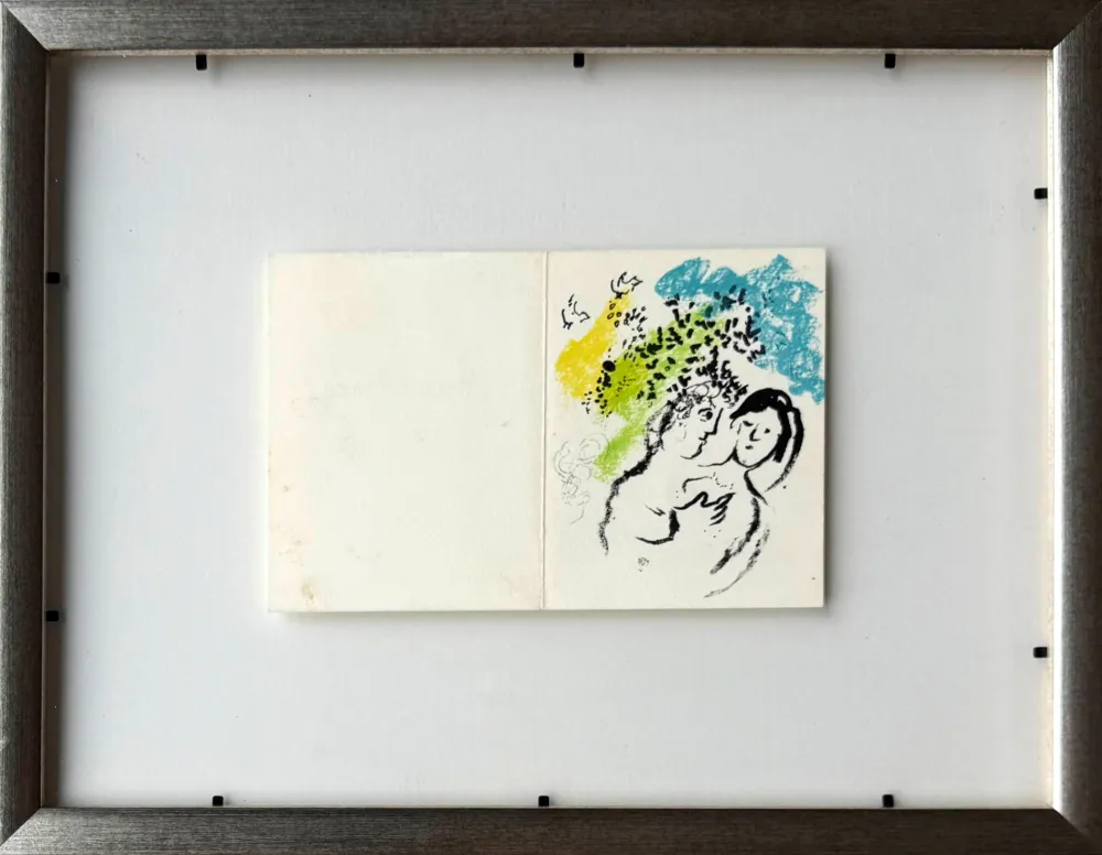 Lithografie Chagall - New Year's Card