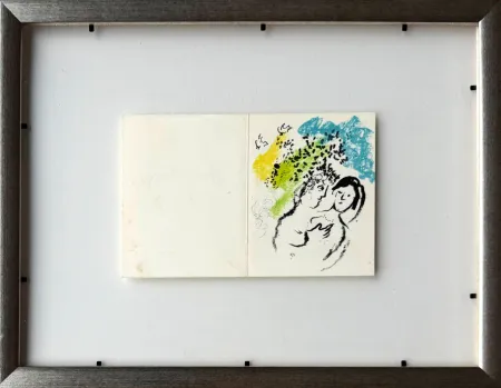 Lithografie Chagall - New Year's Card