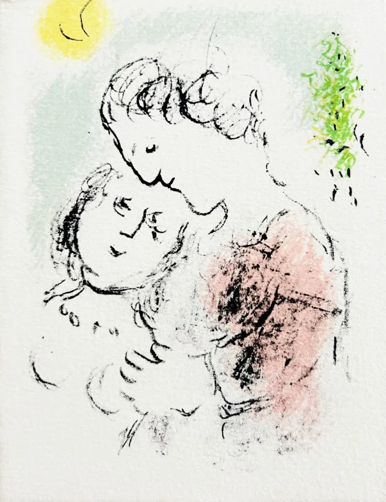 Lithografie Chagall - New Year's Card