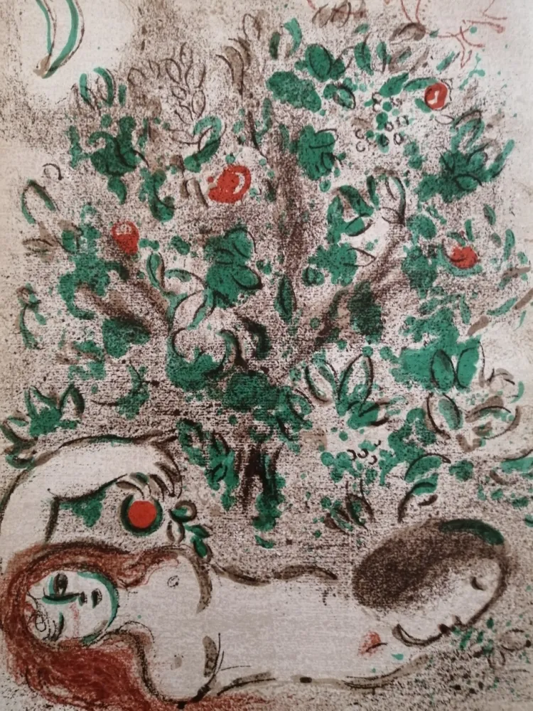 Lithografie Chagall - Paradis