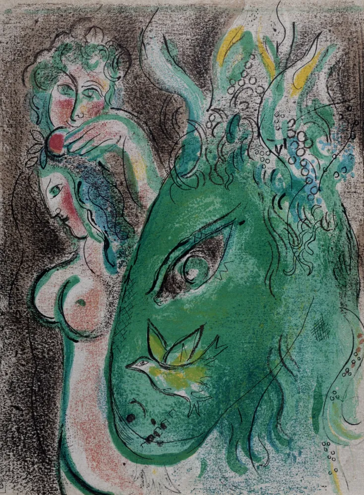 Lithografie Chagall - Paradis, 1960