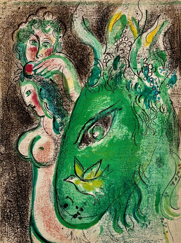 Lithografie Chagall - Paradise II