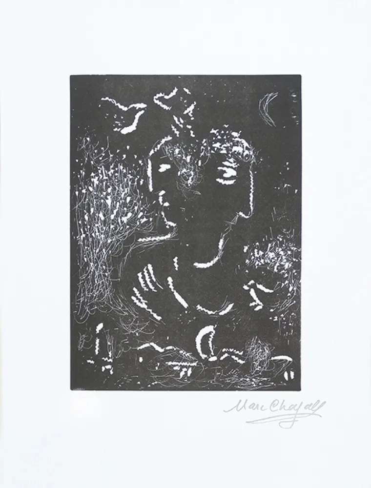 Linosnede Chagall - Pour Vava, planche 2