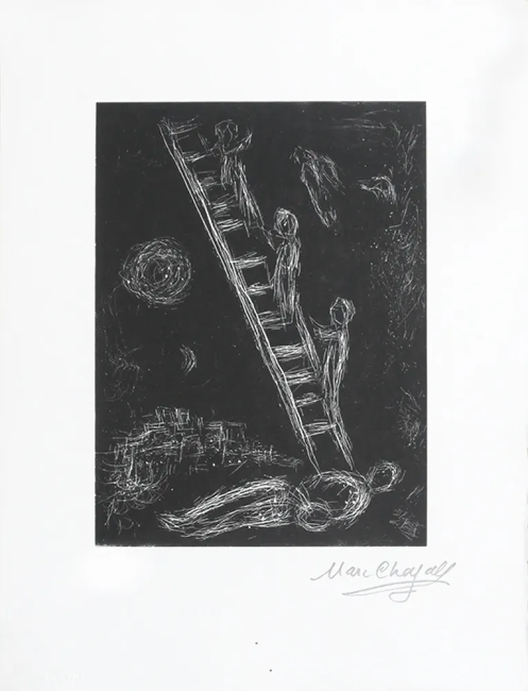 Linosnede Chagall - Pour Vava, planche 3