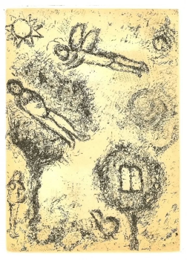 Droge Naald Chagall - Psaumes de David 4 