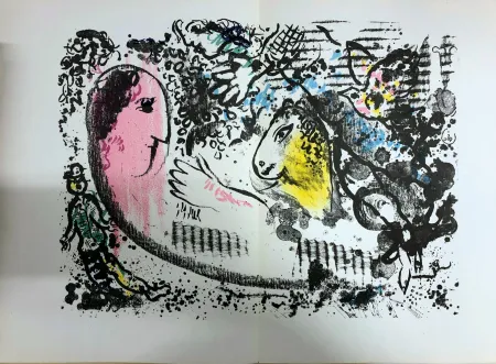 Lithografie Chagall - Rêverie