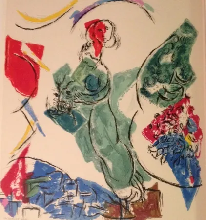 Lithografie Chagall - Sans