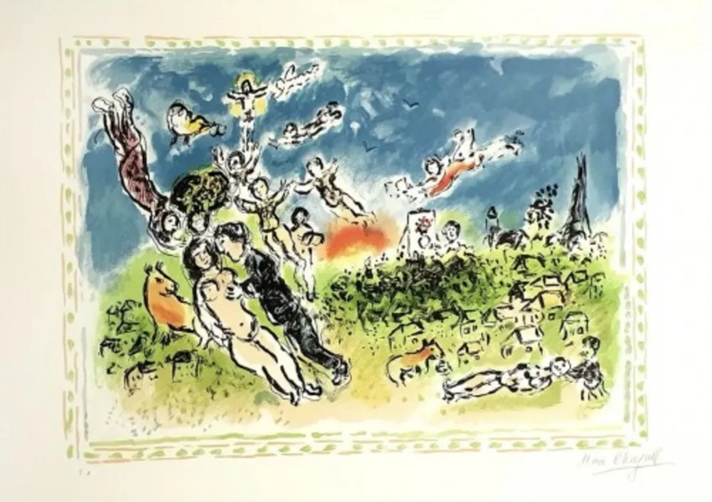 Lithografie Chagall - Summer's Dream