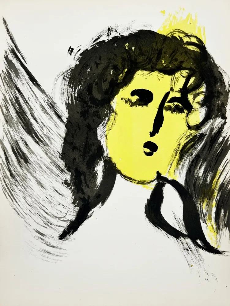 Lithografie Chagall - The Angel