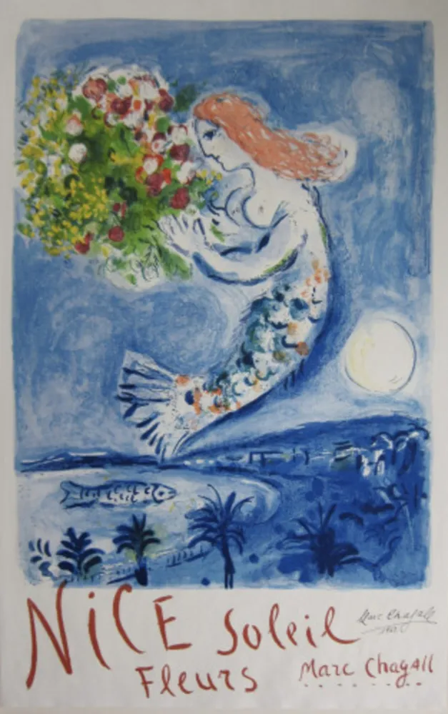 Lithografie Chagall - The Bay of Angels (La Baie des Anges)