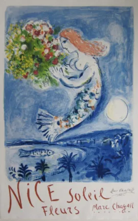 Lithografie Chagall - The Bay of Angels (La Baie des Anges)
