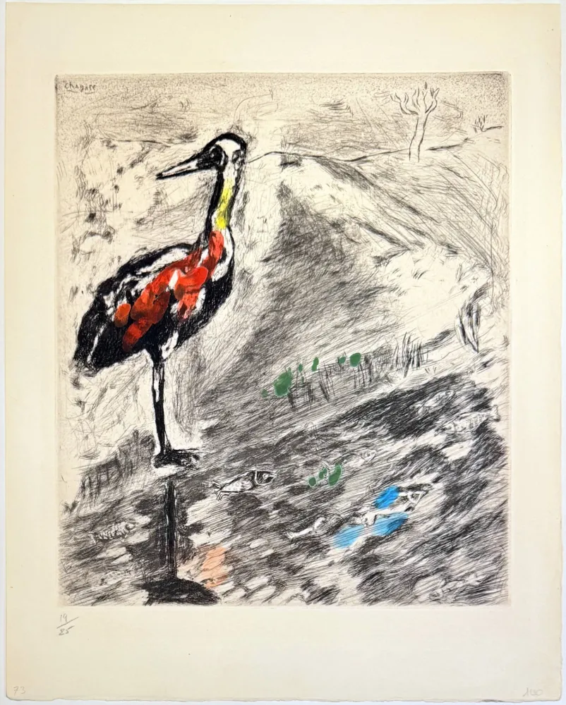 Ets Chagall - The Heron