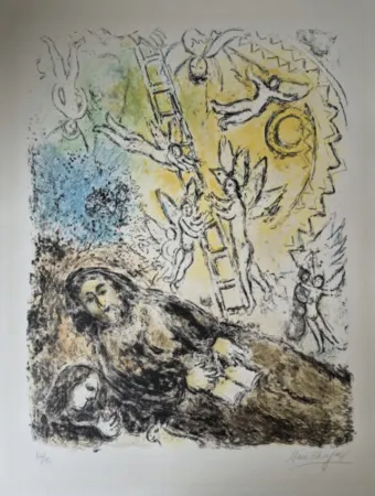 Lithografie Chagall - The Prophet