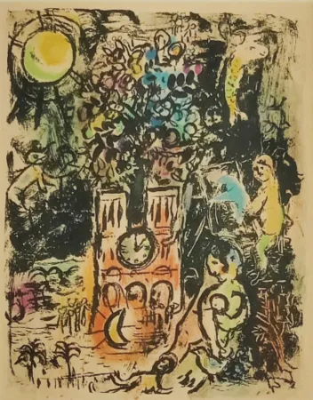 Lithografie Chagall - The Tree of Jesse (L'Arbre de Jessé)