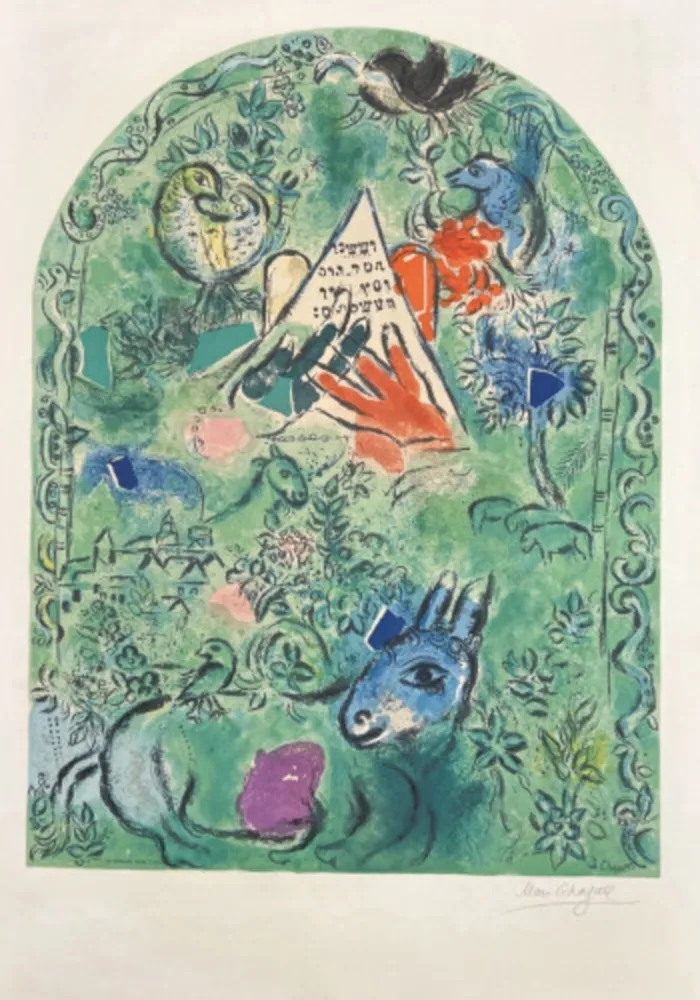 Lithografie Chagall - The Tribe of Issachar