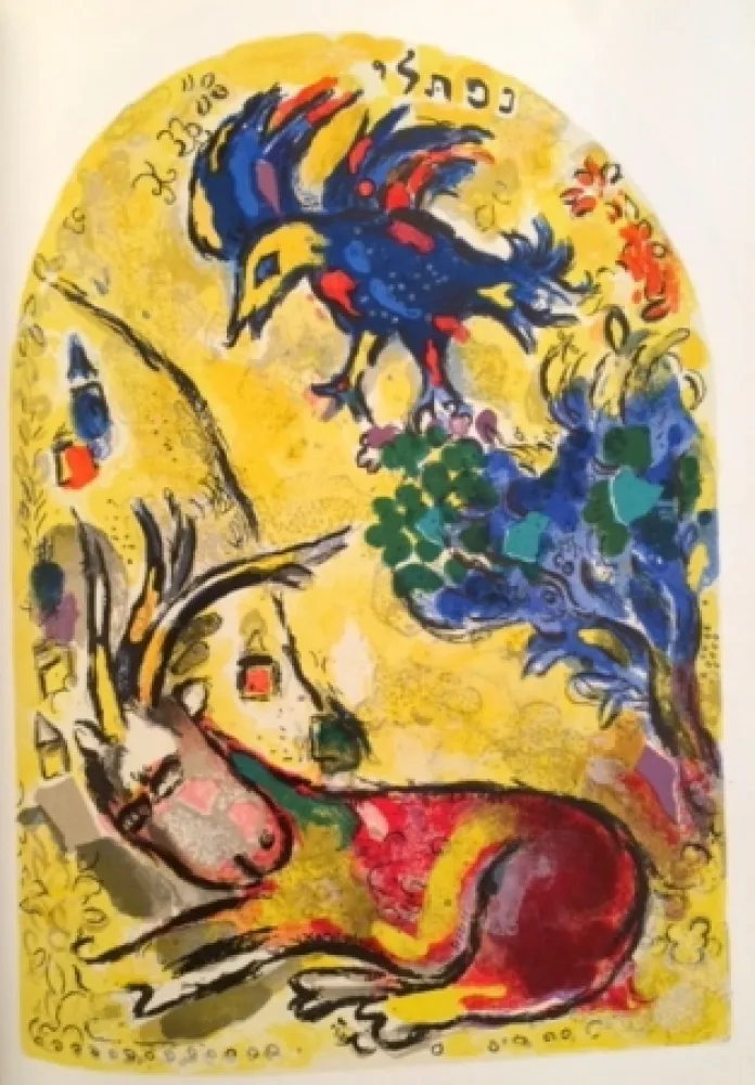 Lithografie Chagall - Tribu de Nephtali