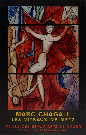 Lithografie Chagall - Vitraux de Metz, le Songe de Jacob, 1964