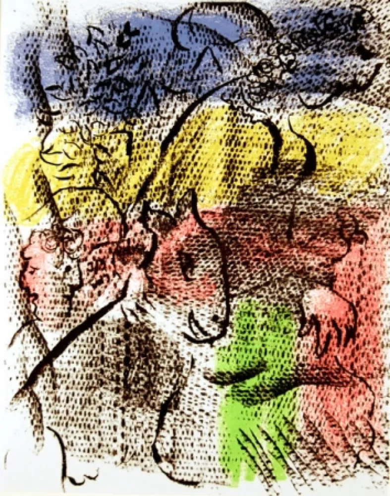 Lithografie Chagall - XX siècle